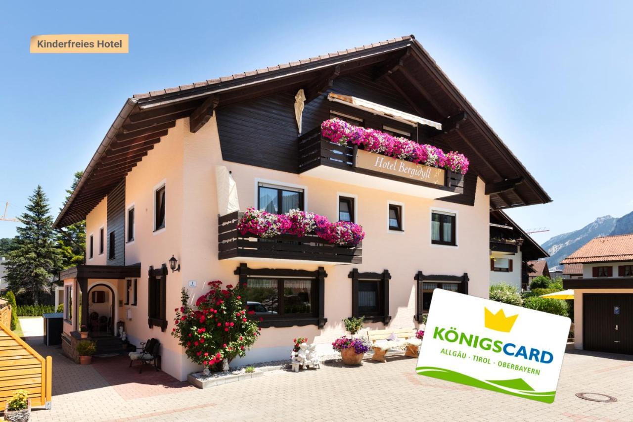 Hotel Garni Bergidyll - Adults Only Pfronten Exterior foto